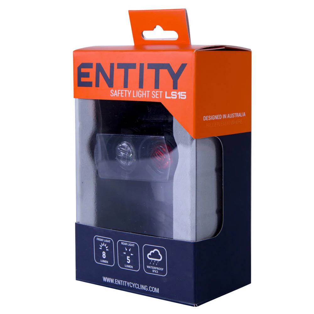 Entity LS15 Safety LED Bicycle Light Set - Image 5