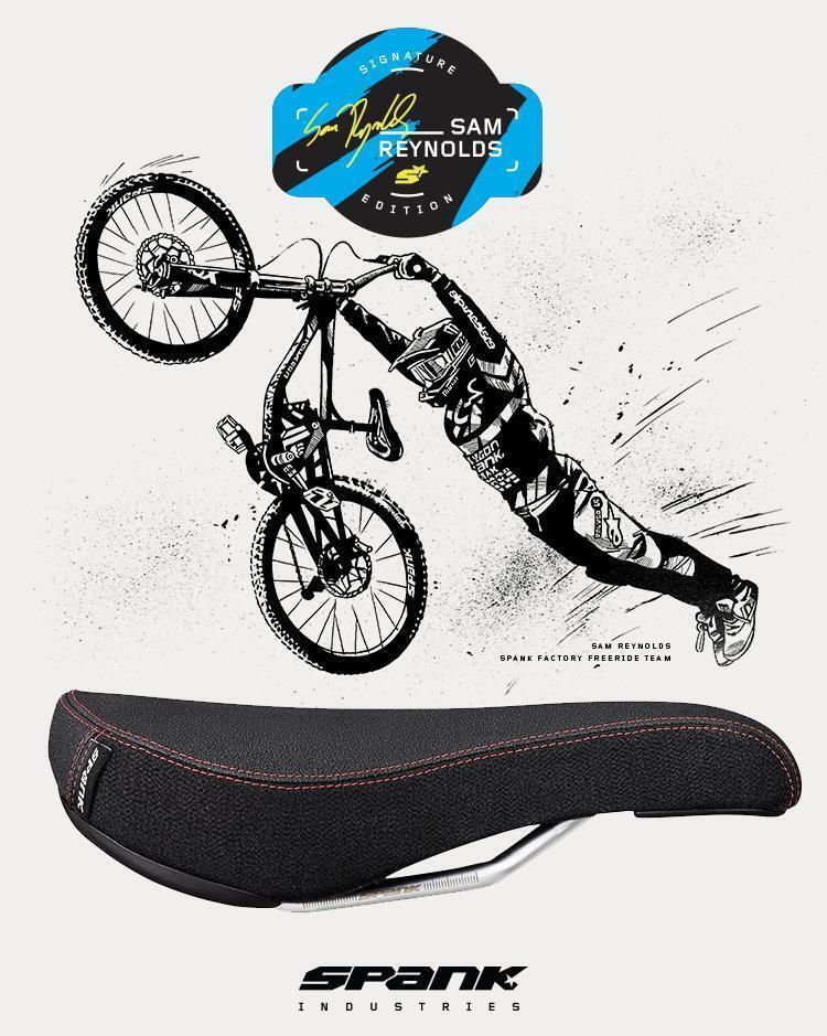 Spank Spoon Sniff Saddle - Sam Reynolds' Edition - Image 5
